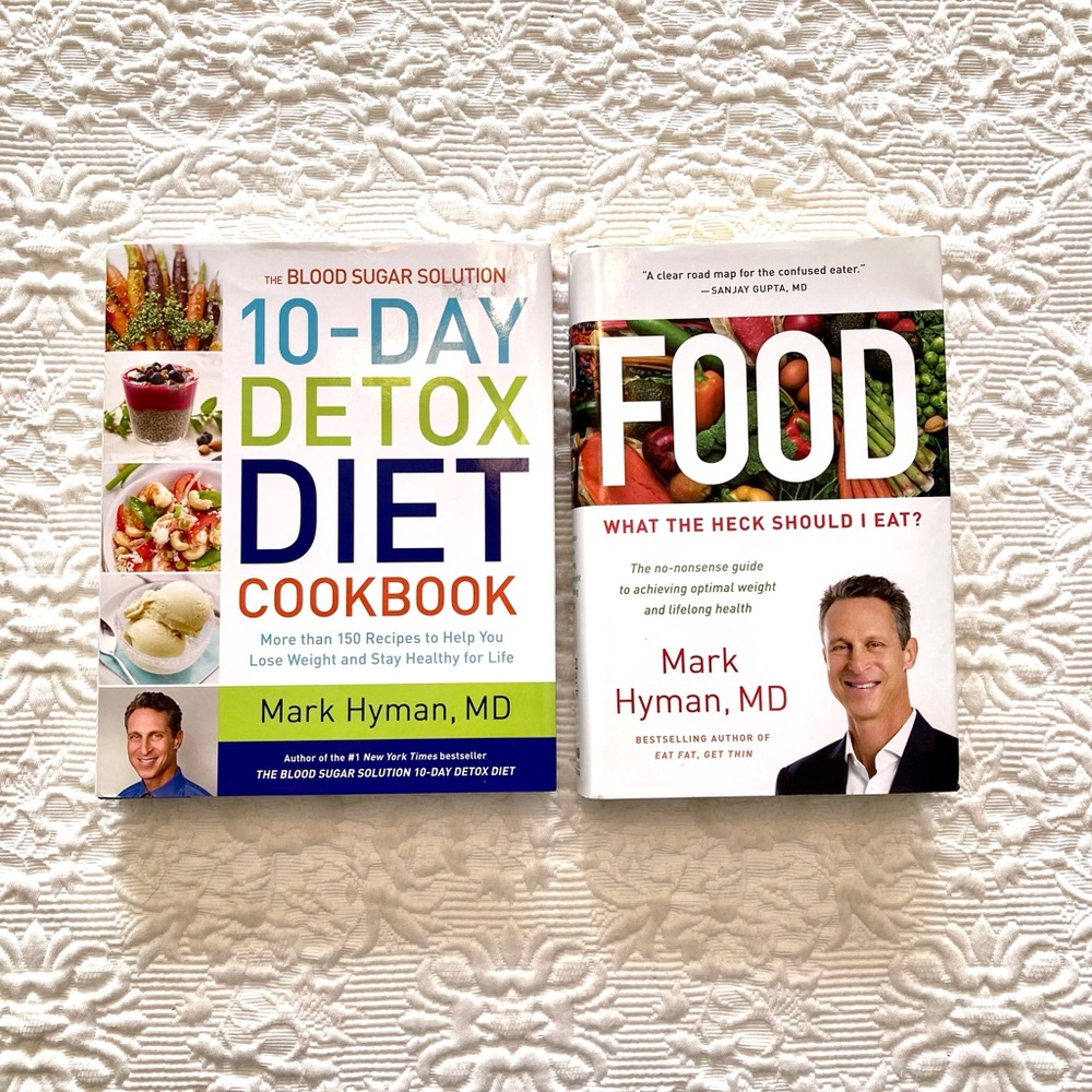 10-Day Detox Diet Cookbook and Food Book Set